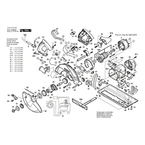 Запчасти для пилы Bosch GKS 85